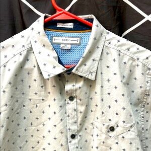 pd&c star patterned XL Button Up